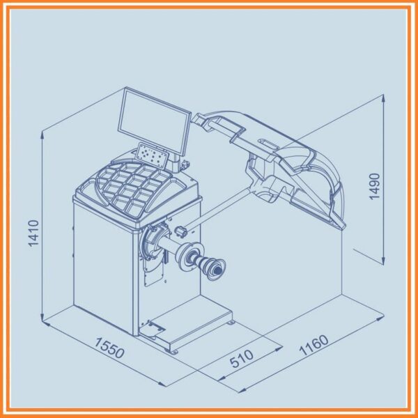 Wheel Balancer -CB75 - Image 4