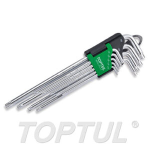 9PCS Extra Long Type Star Tamperproof Key Wrench Set