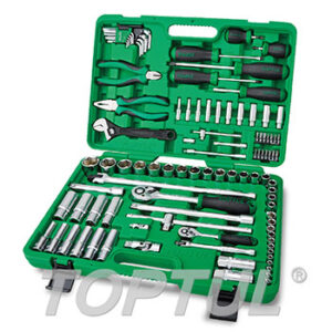 97PCS Professional Grade 1/4" & 1/2" DR. Tool Kit (6PT)