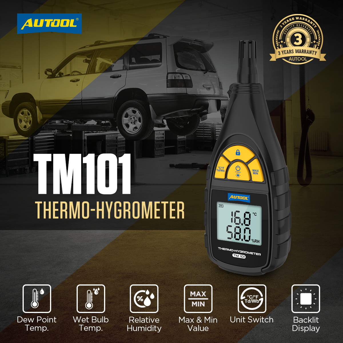 TM101 Thermo-Hytgrometer - Image 2