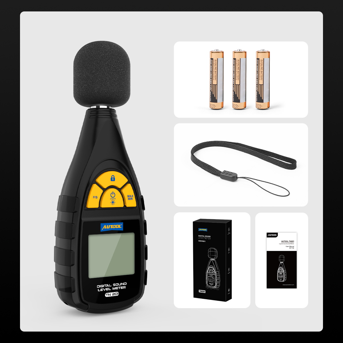 TN201 Digital Sound Level Meter - Image 13