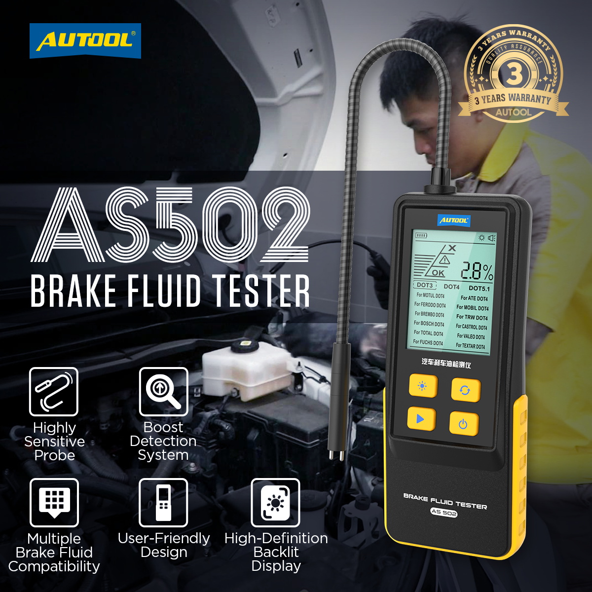 Brake Fluid Tester