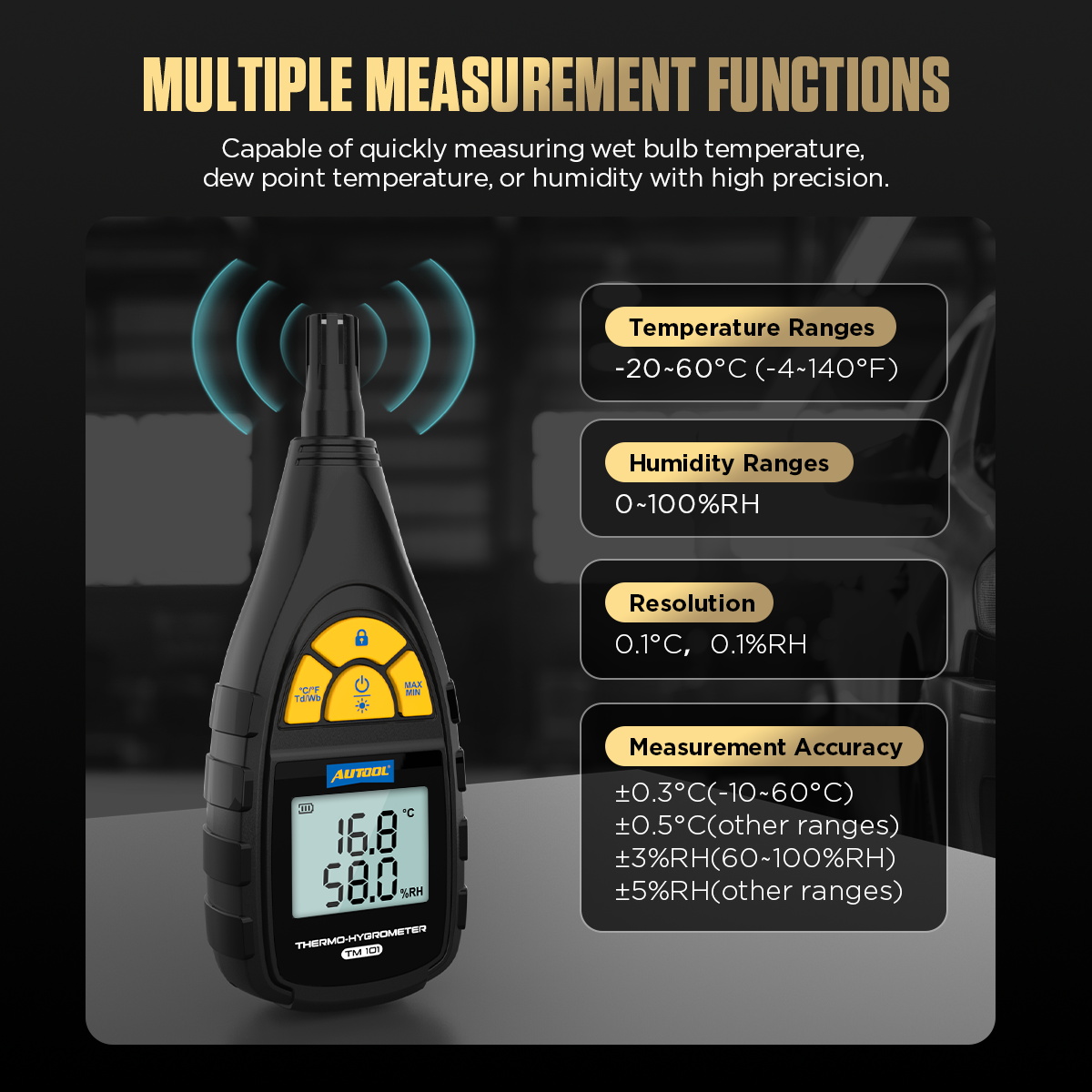 TM101 Thermo-Hytgrometer - Image 4