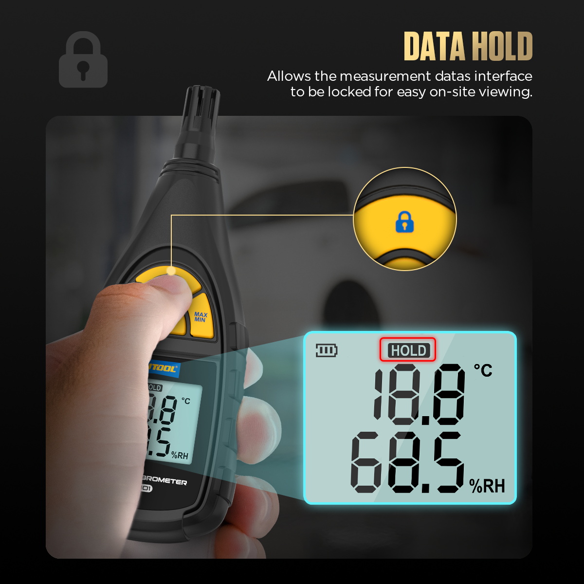 TM101 Thermo-Hytgrometer - Image 5