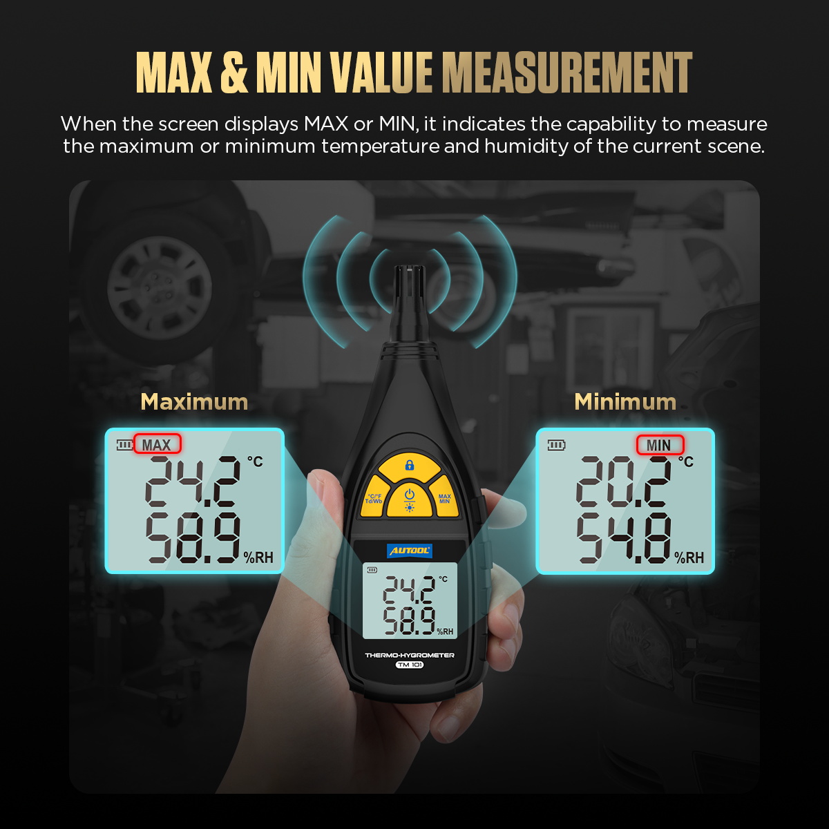 TM101 Thermo-Hytgrometer - Image 6