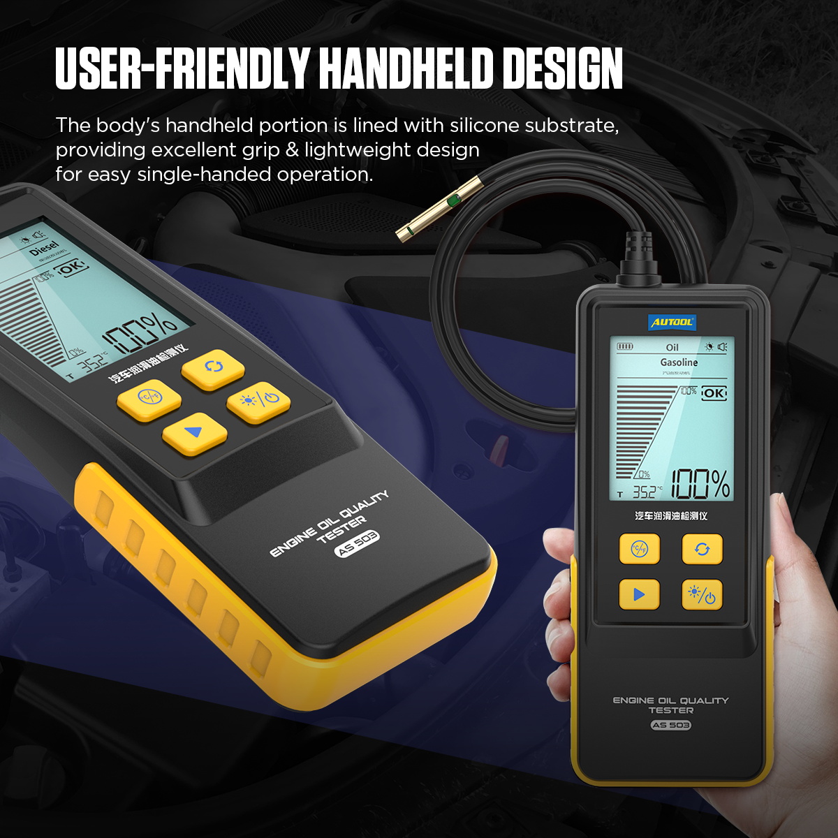 AS503 Engine Oil Quality Tester - Image 7