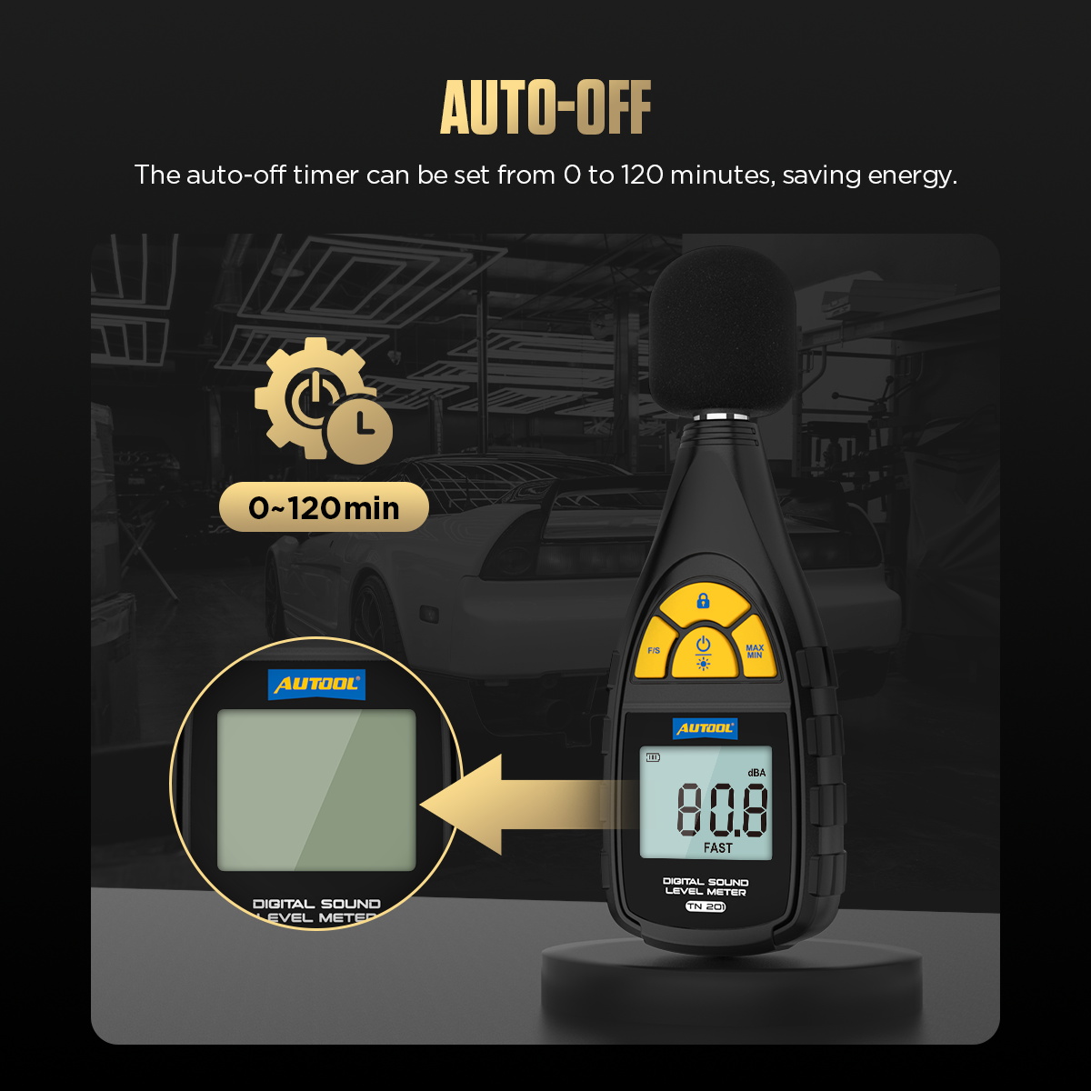 TN201 Digital Sound Level Meter - Image 8