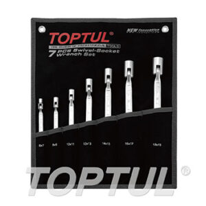 7PCS Double End Swivel-Socket Wrench Set
