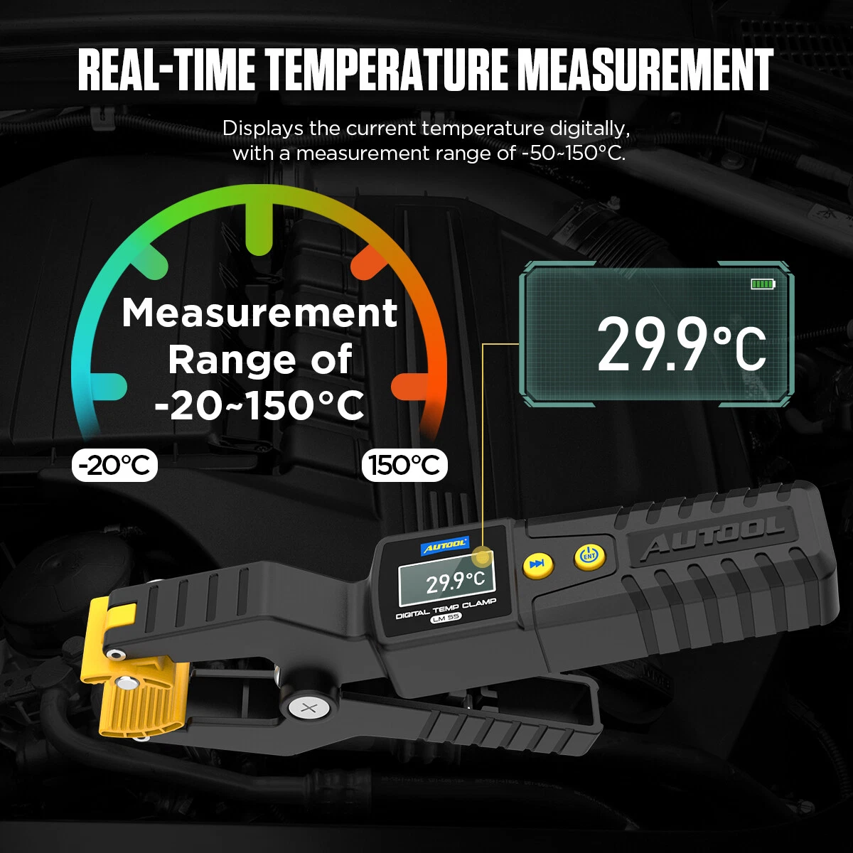 Clamp thermal meter - Image 3