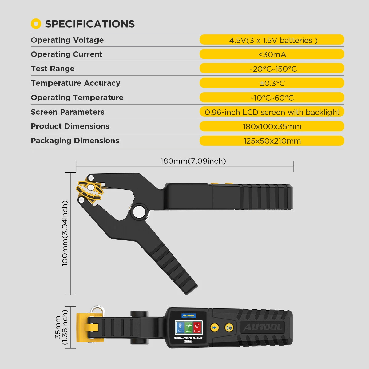 Clamp thermal meter - Image 9