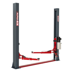 2 Post Lift With Base Plate