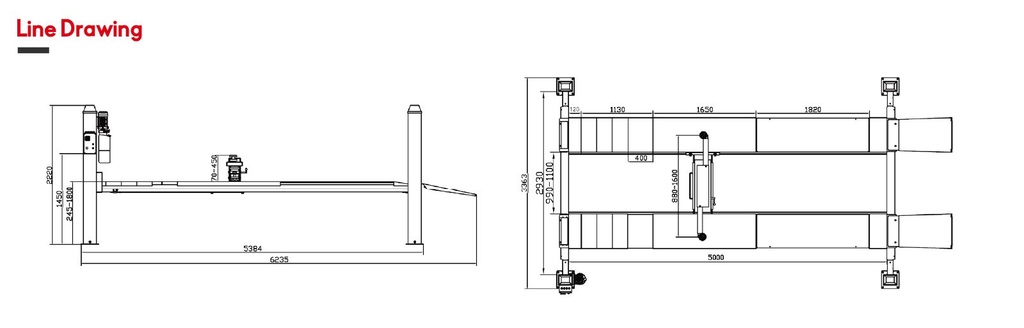 Wheel Alignment 4 post lift - Image 3