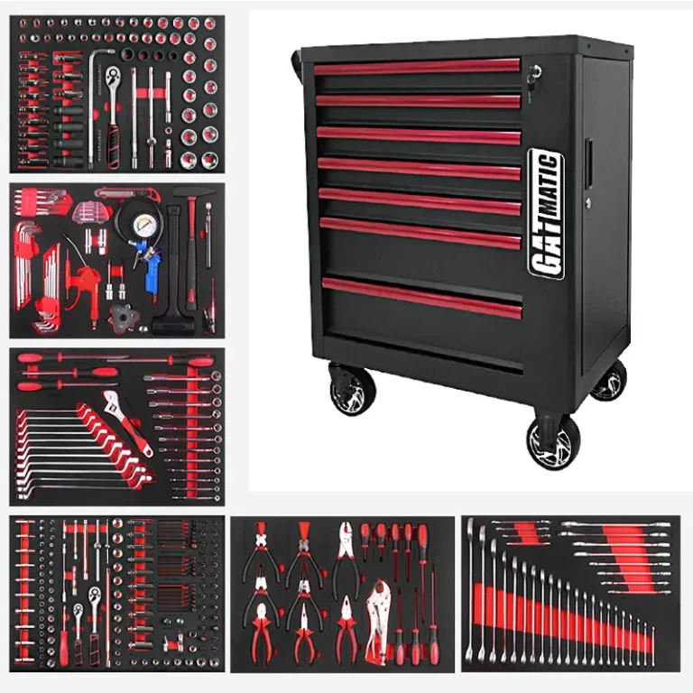 7 drawers tool trolly 381pcs - Image 3
