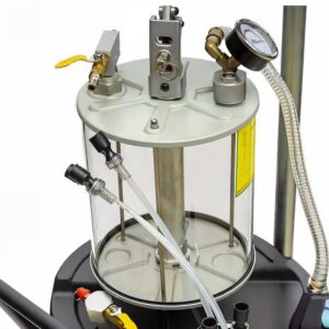 Measuring tank for oil collector